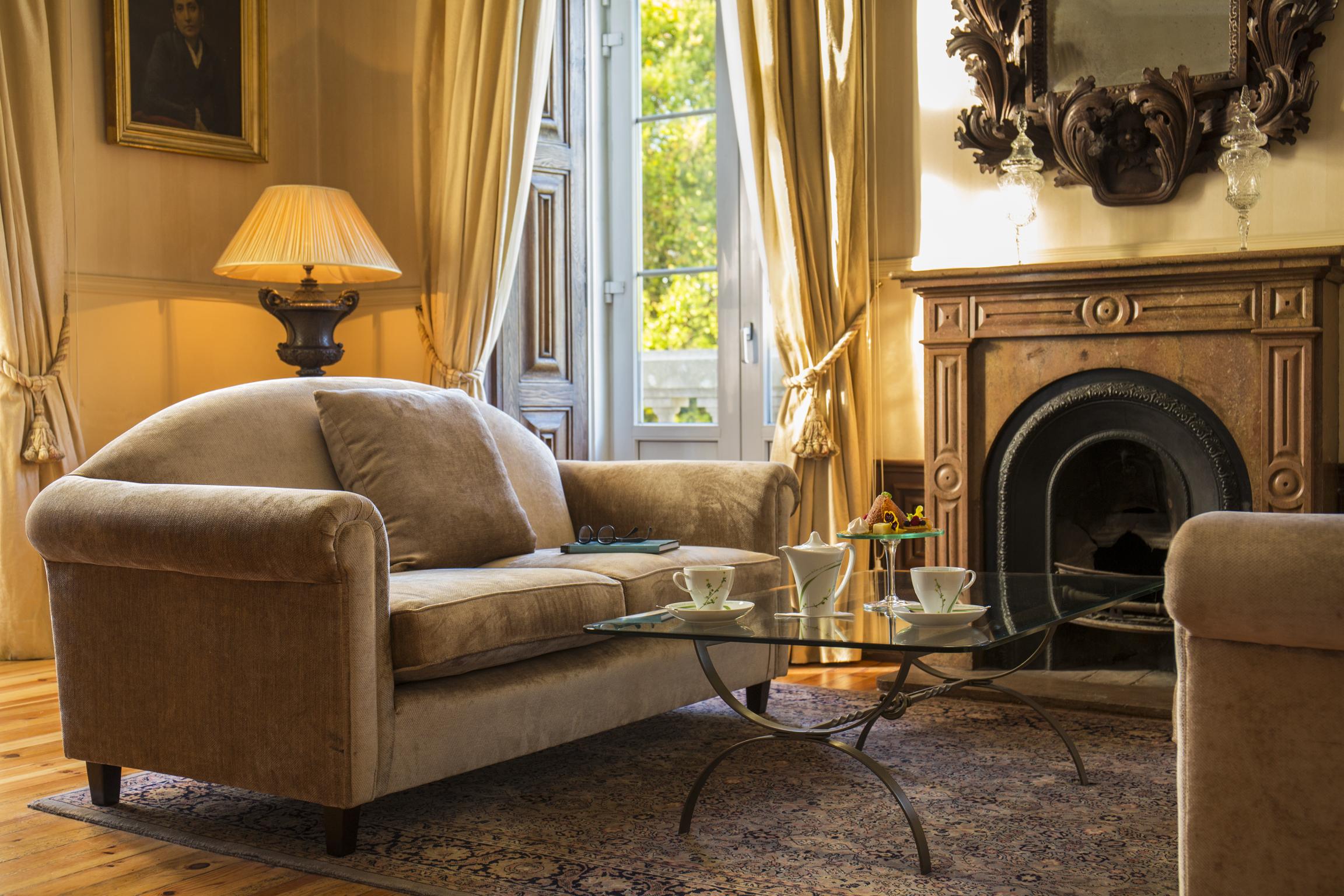 Hotel Quinta Das Lagrimas - Small Luxury Hotels Coimbra Exterior photo A living room