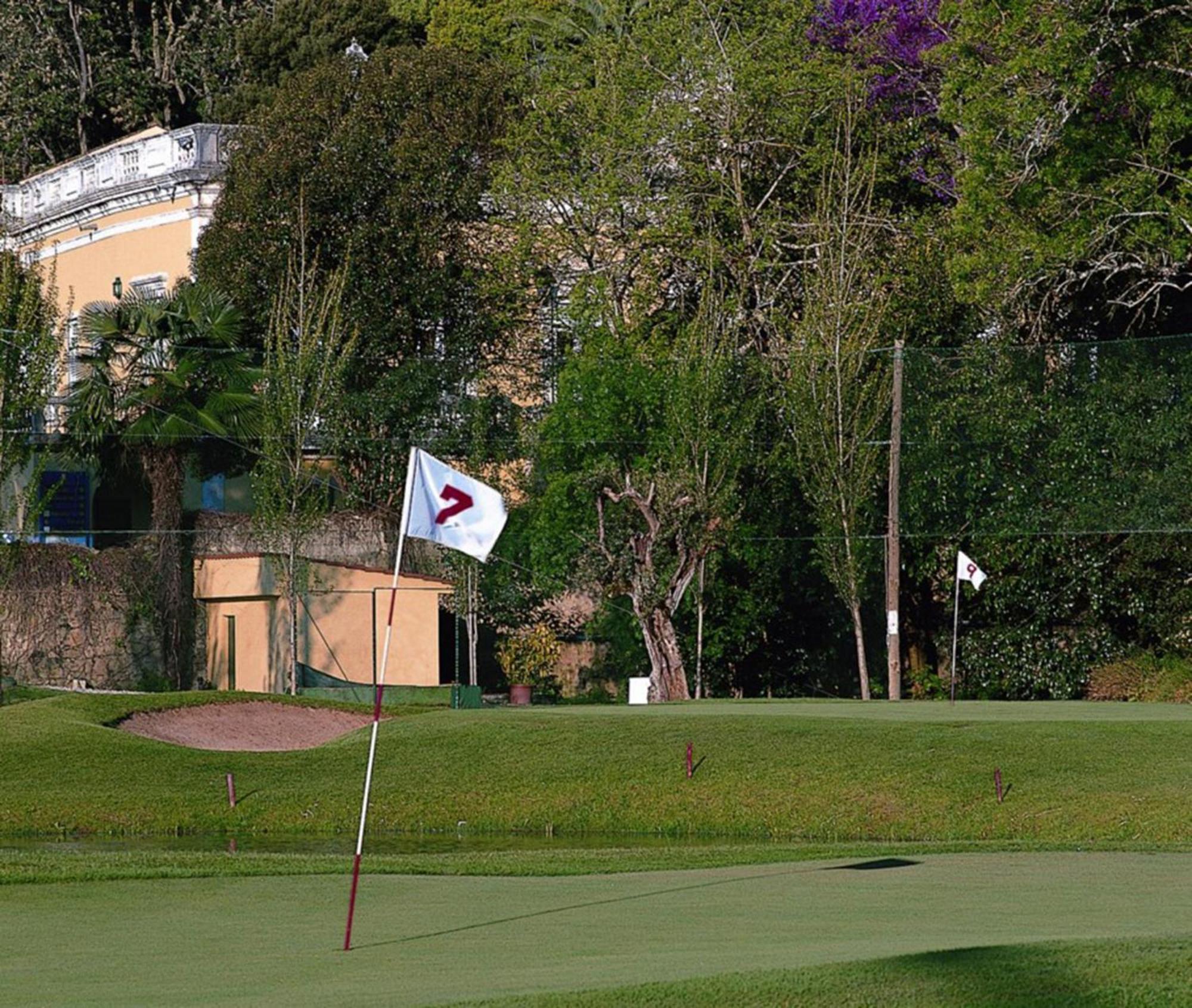 Hotel Quinta Das Lagrimas - Small Luxury Hotels Coimbra Exterior photo The 7th green